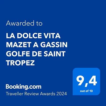 度假居 La Dolce Mazet A Golfe De Saint Tropez
