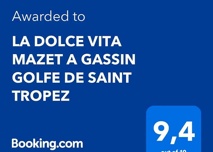 Сasa de vacaciones La Dolce Mazet A Golfe De Saint Tropez